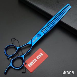 7.5" Professional Pet Grooming Thinning Scissors (Blue)