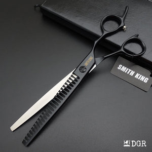 7.5" Professional Pet Grooming Thinning Scissors (Black)