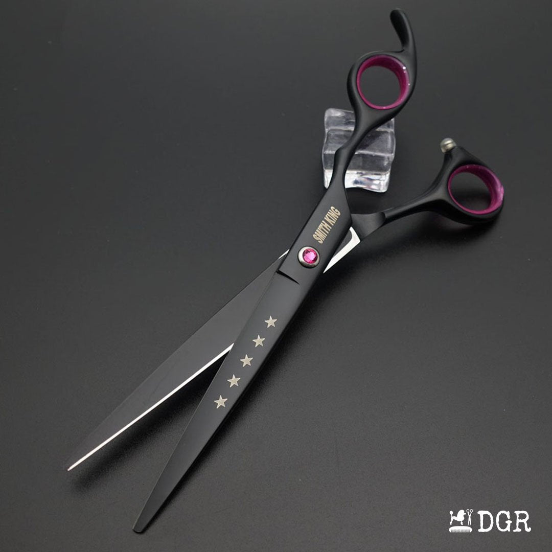 7“ Pro. PET GROOMING Shears 4Pcs set-Black-comb-USA warehouse available