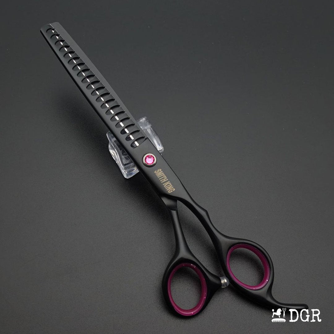 7“ Pro. PET GROOMING Shears 4Pcs set-Black-comb-USA warehouse available