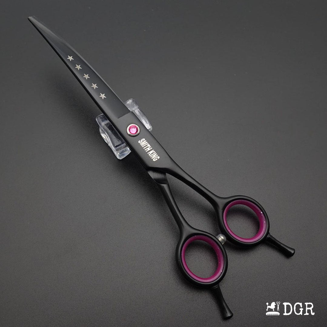 7“ Pro. PET GROOMING Shears 4Pcs set-Black-comb-USA warehouse available