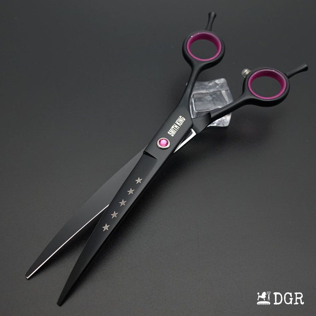 7“ Pro. PET GROOMING Shears 4Pcs set-Black-comb-USA warehouse available