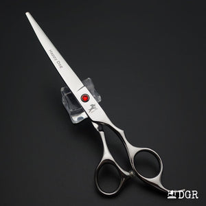 7" Professional Pet Grooming 4Pcs shears-happy dog - (Silver)