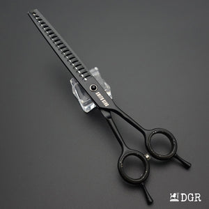 7“ Pro. PET GROOMING Shears 4Pcs-Comb-Black (USA Stock Available)