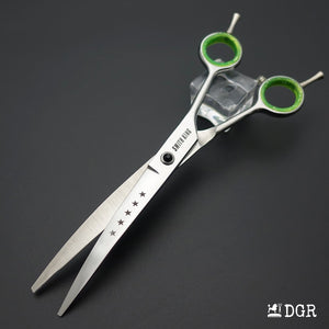 7“ Pro. PET GROOMING Shears 4Pcs-Silver(USA Stock Available)