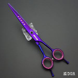 7“ Pro. PET GROOMING Shears 4Pcs-comb (3 colors available）