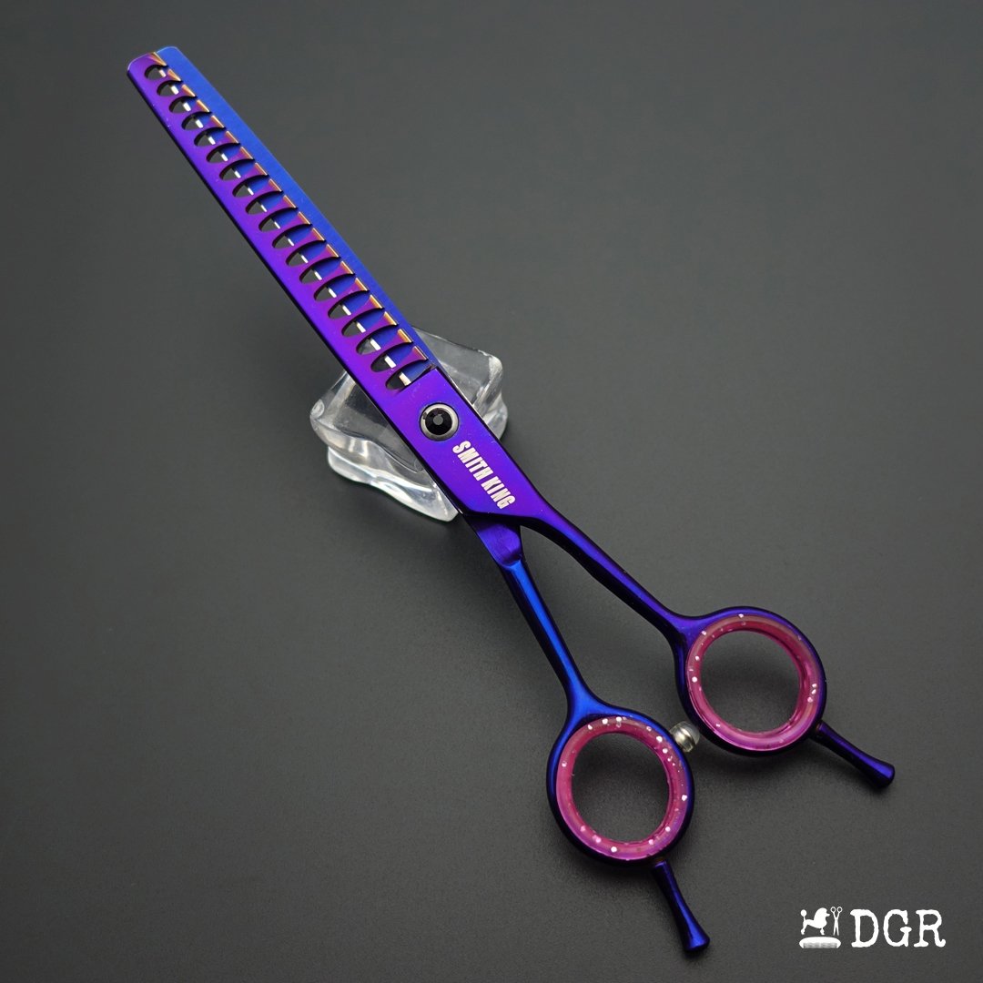 7“ Pro. PET GROOMING Shears 4Pcs-comb (3 colors available）