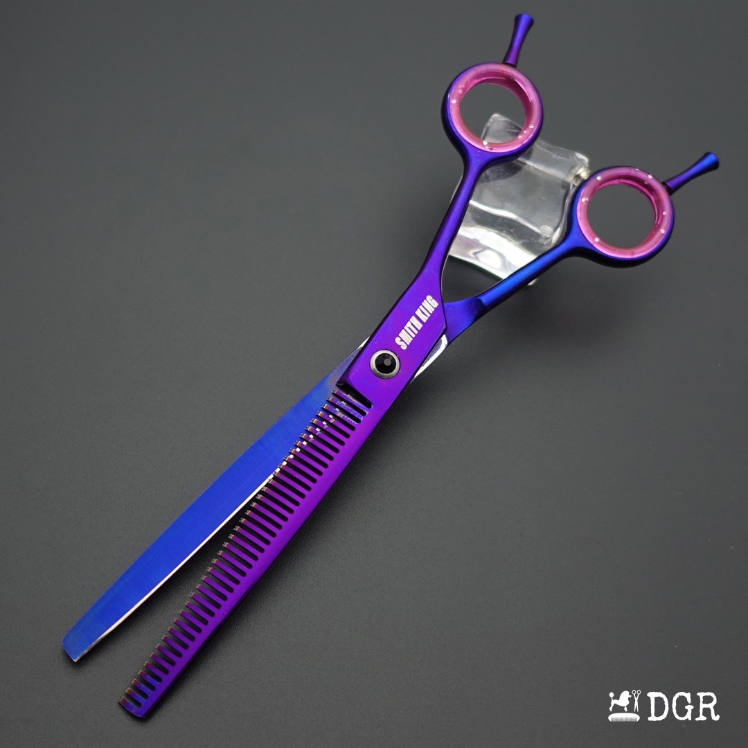 7“ Pro. PET GROOMING Shears 4Pcs-comb (3 colors available）