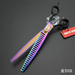 8" Professional Pet Grooming Shears 4Pcs Set (Upgraded product)