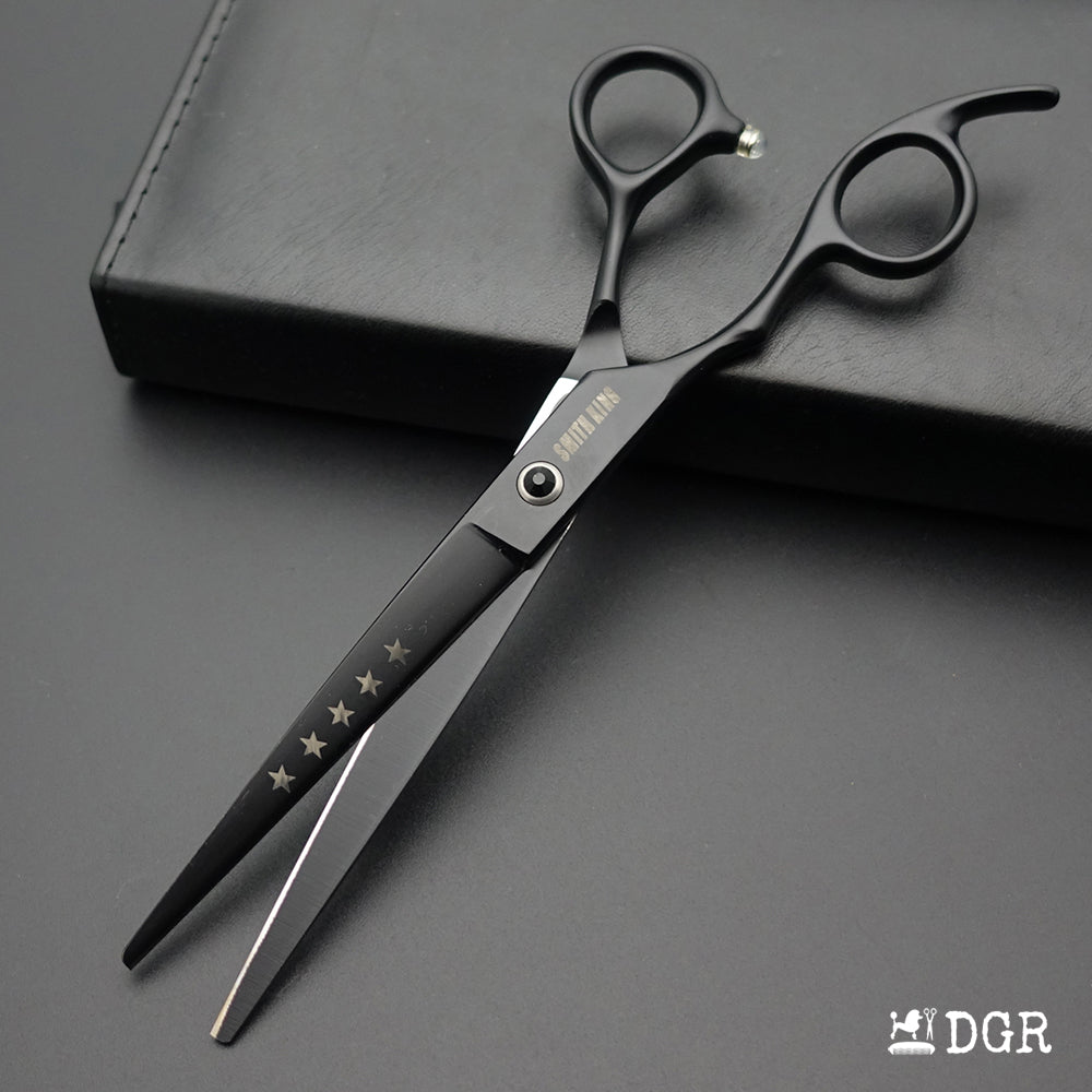 7" left-handed Pro. Pet Grooming Shears 1Pcs -Straight scissors