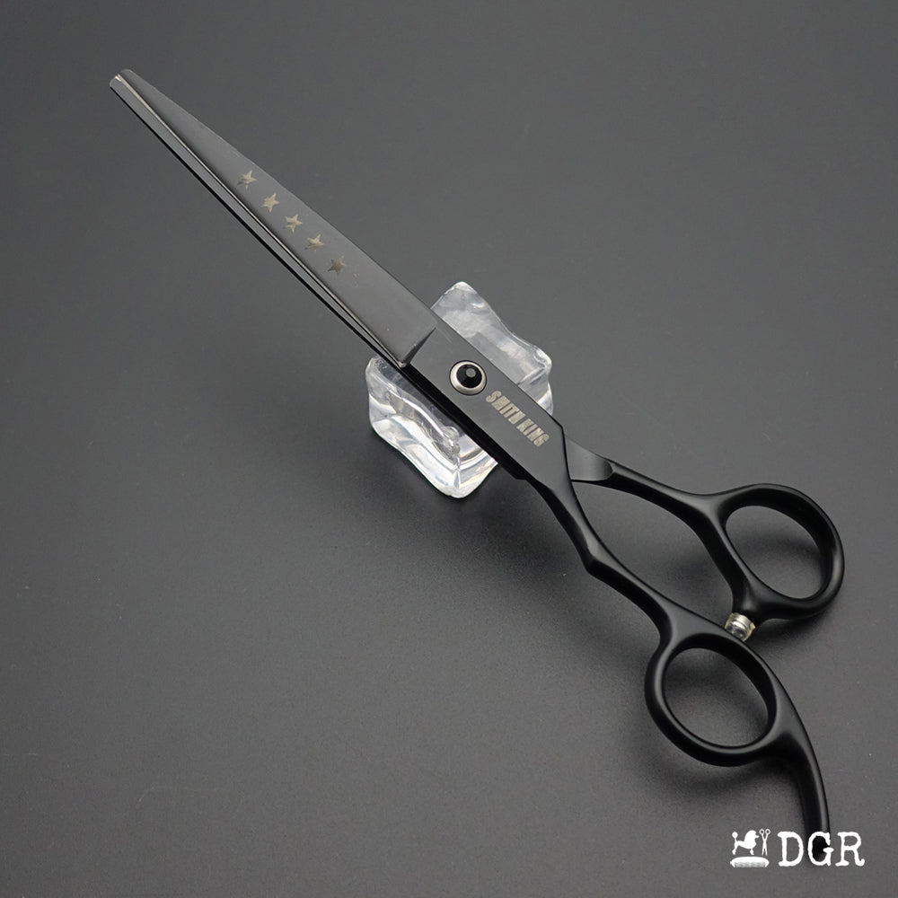 7" left-handed Pro. Pet Grooming Shears 1Pcs -Straight scissors