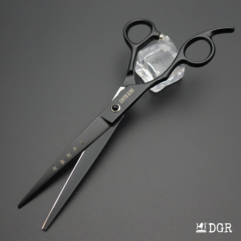 7" left-handed Pro. Pet Grooming Shears 1Pcs -Straight scissors