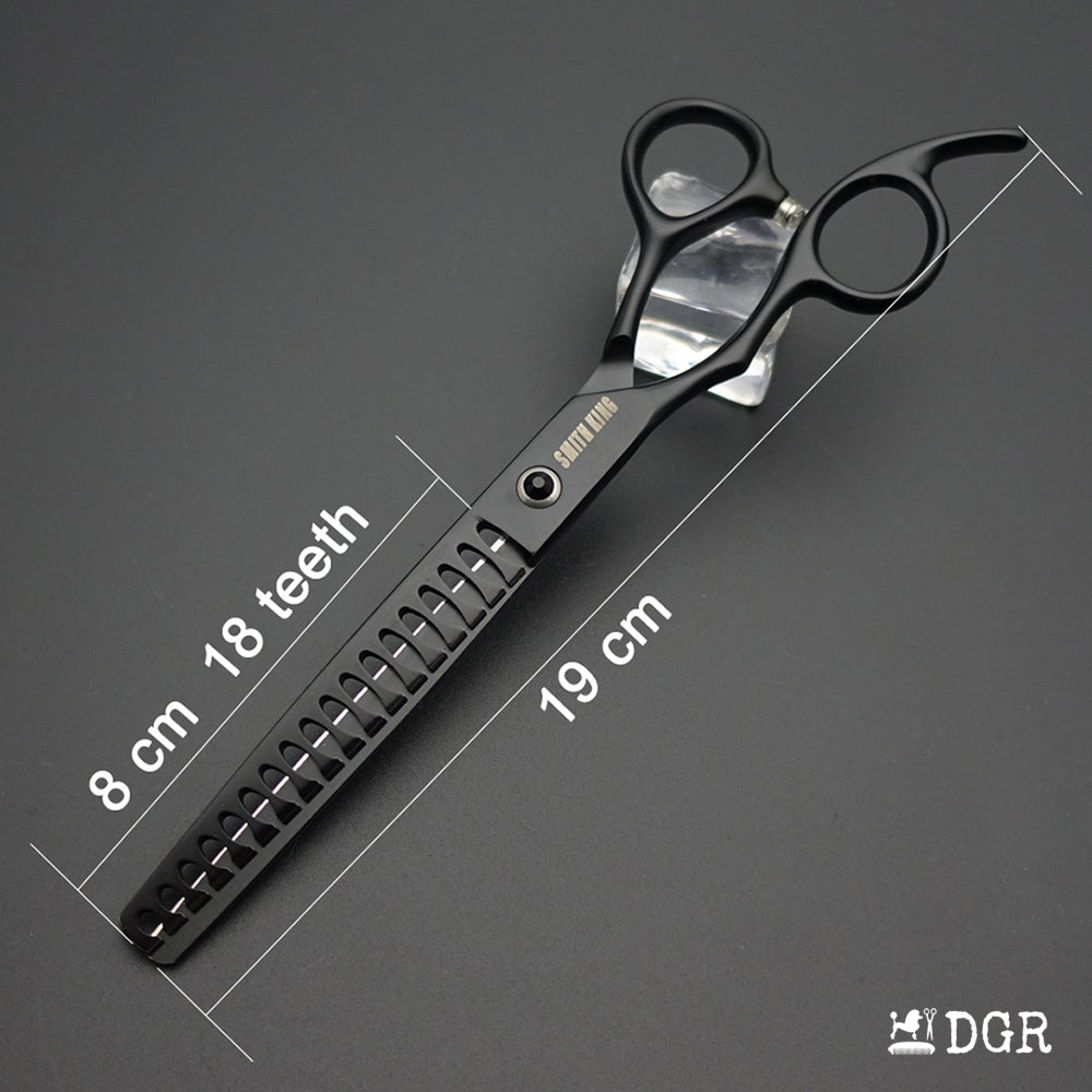 7" left-handed Pro. Pet Grooming Shears 1Pcs -Chunkers Scissors