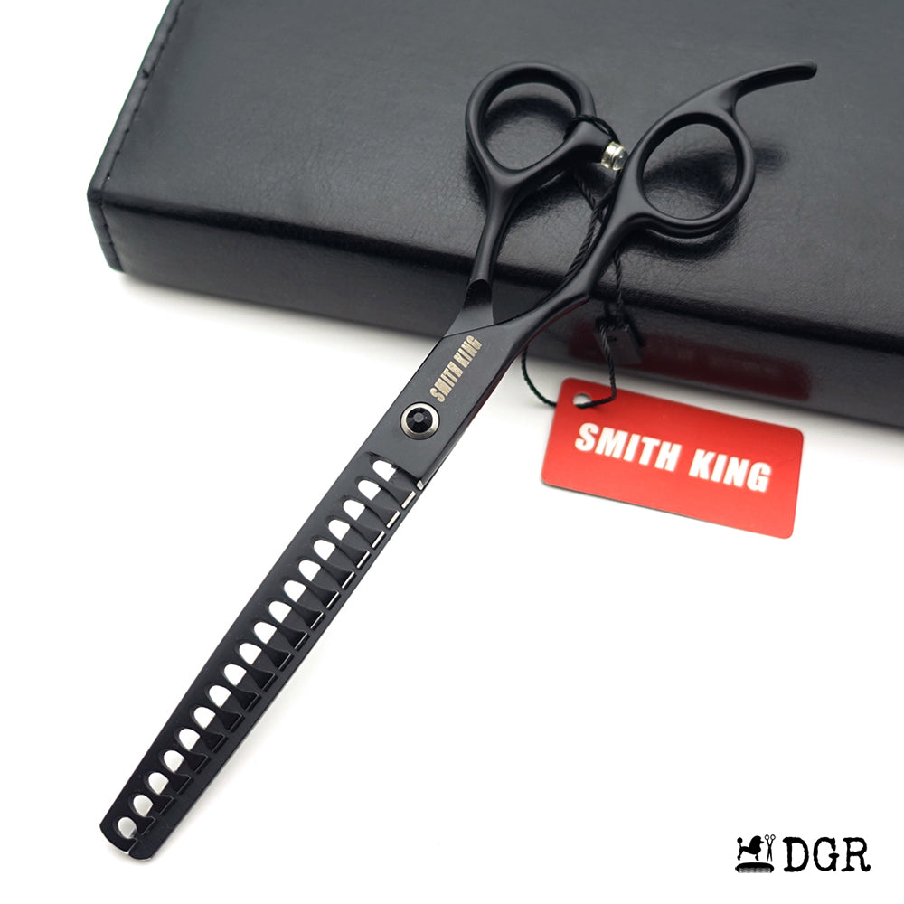 7" left-handed Pro. Pet Grooming Shears 1Pcs -Chunkers Scissors