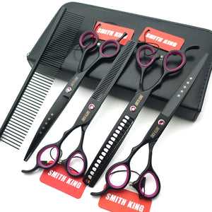 7" left-handed Pro. Pet Grooming Shears 4Pcs Set-New Arrivals