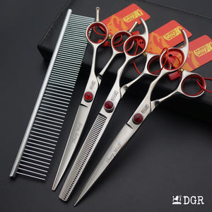 7" Professional Pet Grooming Shears 3Pcs Set (New Arrivals)