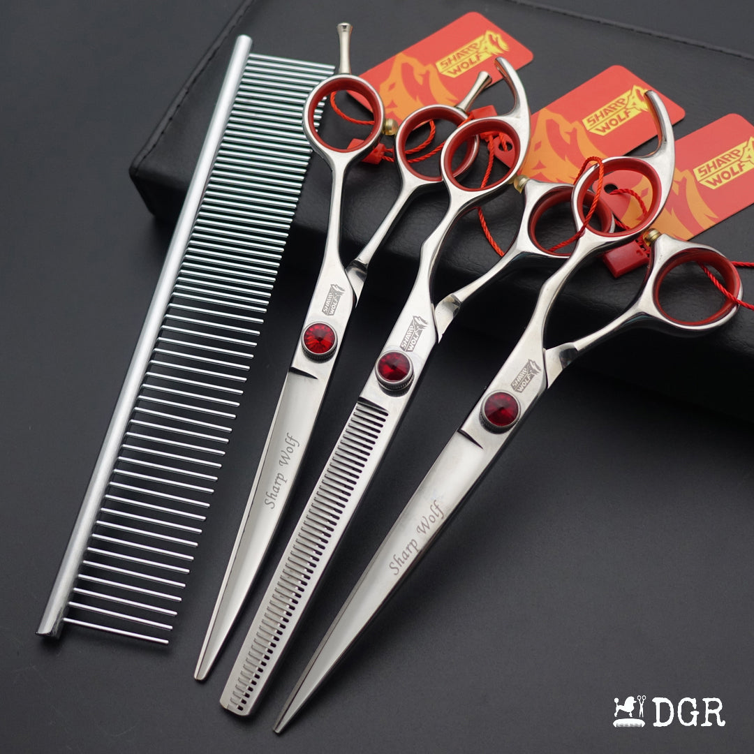 7" Professional Pet Grooming Shears 3Pcs Set (New Arrivals)