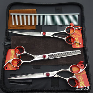 7" Professional Pet Grooming Shears 3Pcs Set (New Arrivals)