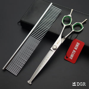 7" Pro. Dog Grooming Scissors Set with Safety Round Tips (New Arrivals)