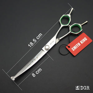 7" Pro. Dog Grooming Scissors Set with Safety Round Tips (New Arrivals)