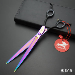 7.5" Professional Pet Grooming Straight Shears -1 Pcs (Rainbow)