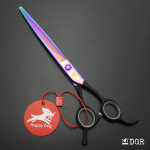 8" Professional Pet Grooming Shears-Cutting -1 Pcs (Rainbow)