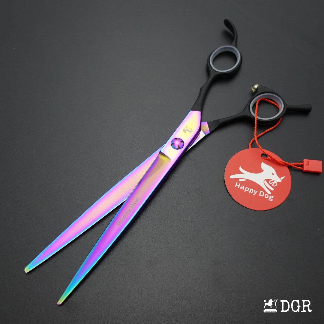 7.5" Professional Pet Grooming Straight Shears -1 Pcs (Rainbow)