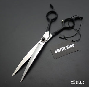 6.5" Professional Pet Grooming Curved Scissors (Black)