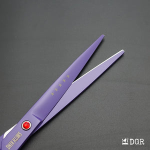 7" Professional Pet Grooming Shears Set (4 pcs - Purple)