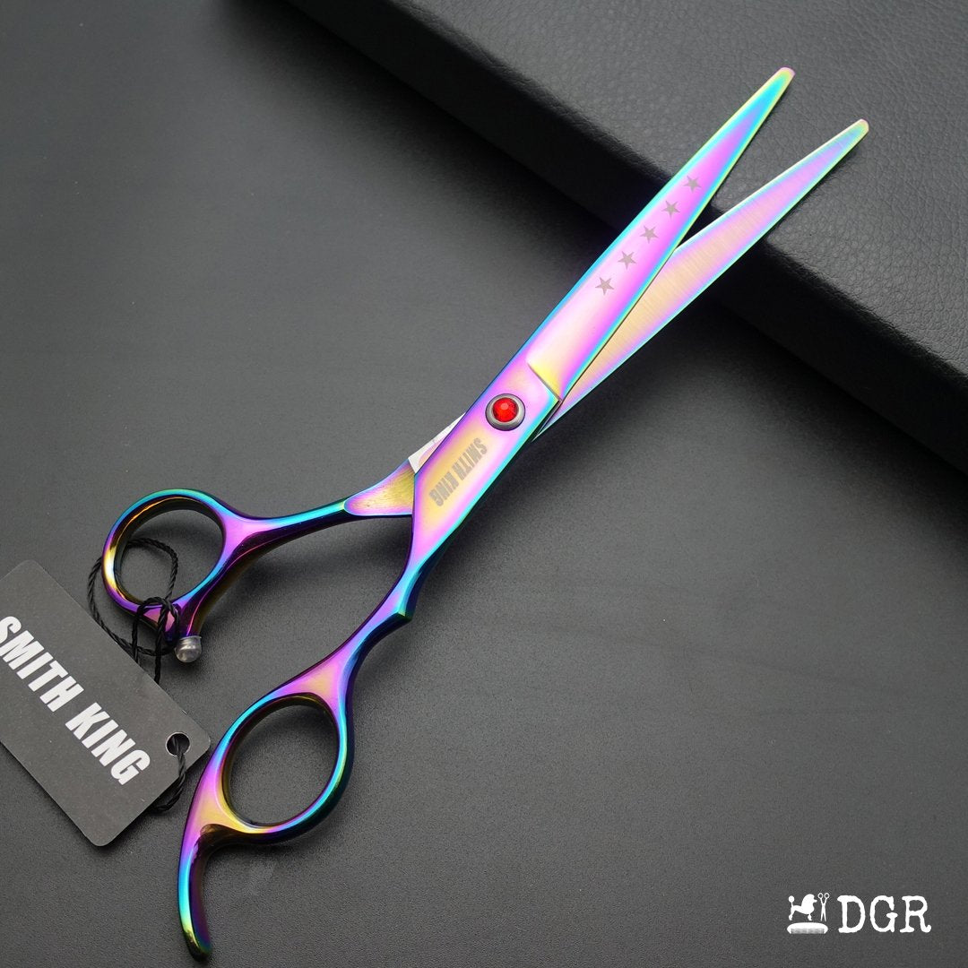 7" Professional Pet Grooming Shears Set-4 pcs-Rainbow- USA warehouse available