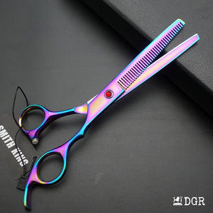 7" Professional Pet Grooming Shears Set-4 pcs-Rainbow- USA warehouse available