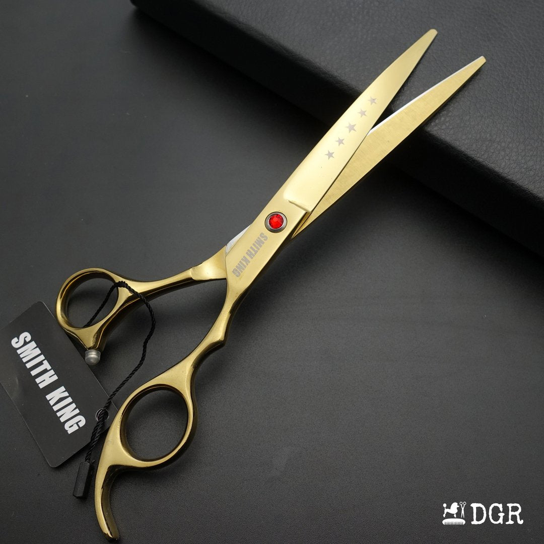 7" Professional Pet Grooming Shears Set-4 pcs - Golden-USA warehouse available