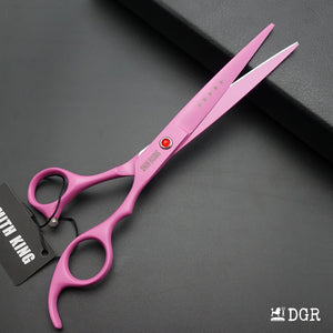 7" Professional Pet Grooming Shears Set - Pink-Violet-USA warehouse available