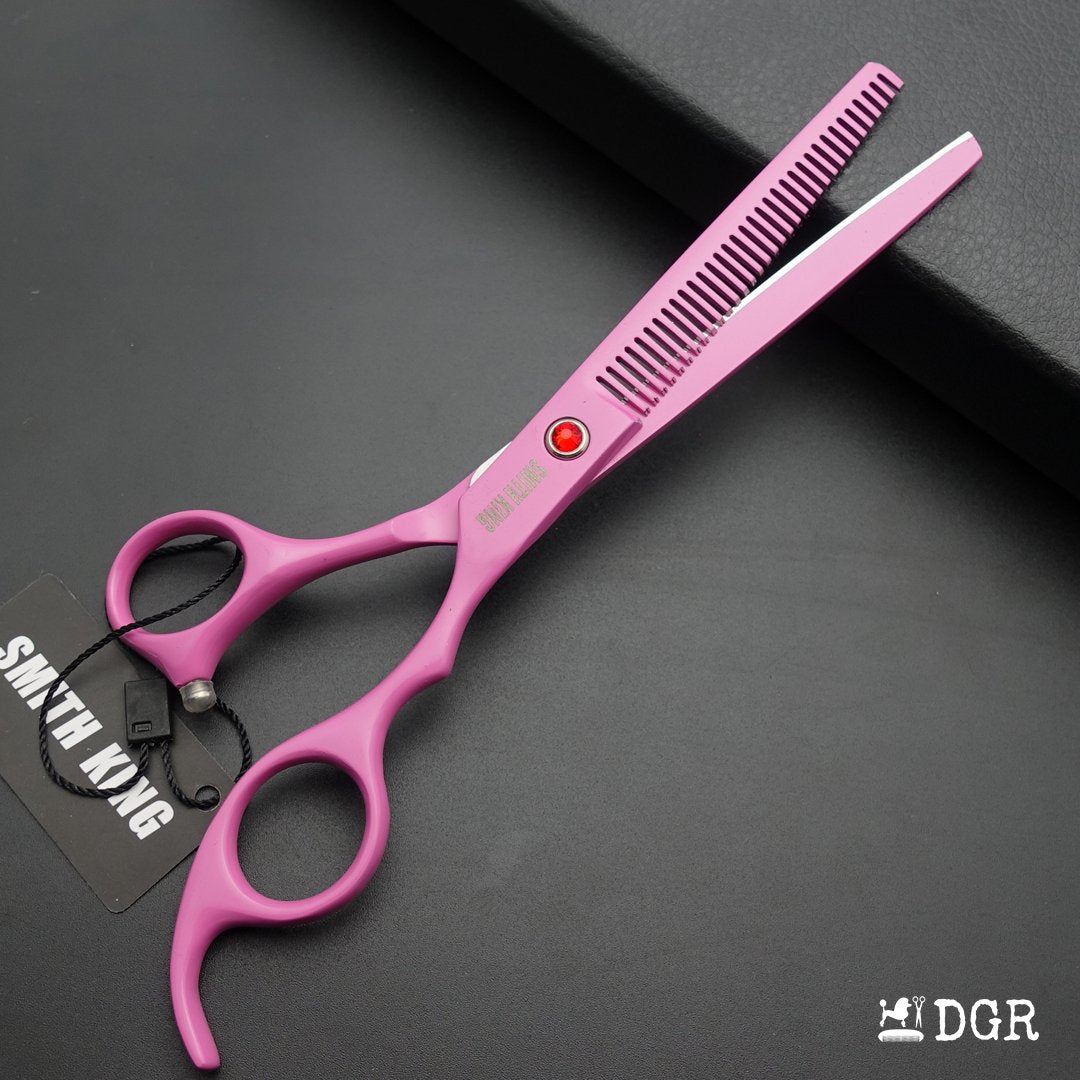 7" Professional Pet Grooming Shears Set - Pink-Violet-USA warehouse available