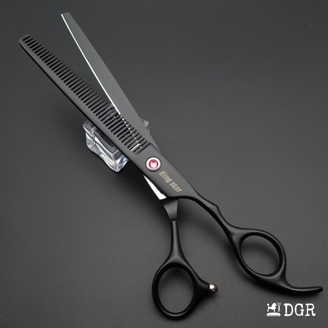 8" Professional Pet Grooming Shears Set-Black-USA warehouse available