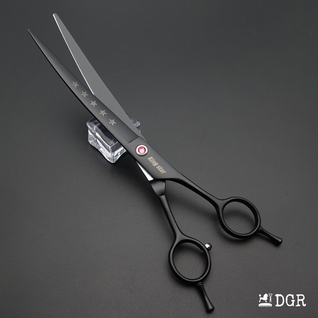 8" Professional Pet Grooming Shears Set-Black-USA warehouse available