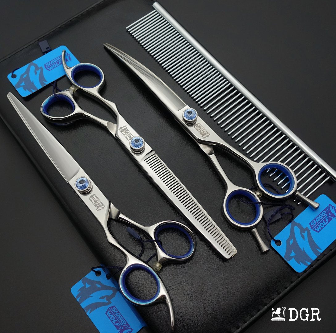 Dog grooming scissors left handed best sale