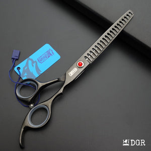 7" Professional Pet Grooming Thinning Scissors (Gray)