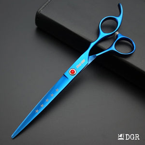 7“  Pro. PET GROOMING Shears 3Pcs set-Blue