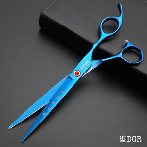 7“  Pro. PET GROOMING Shears 3Pcs set-Blue