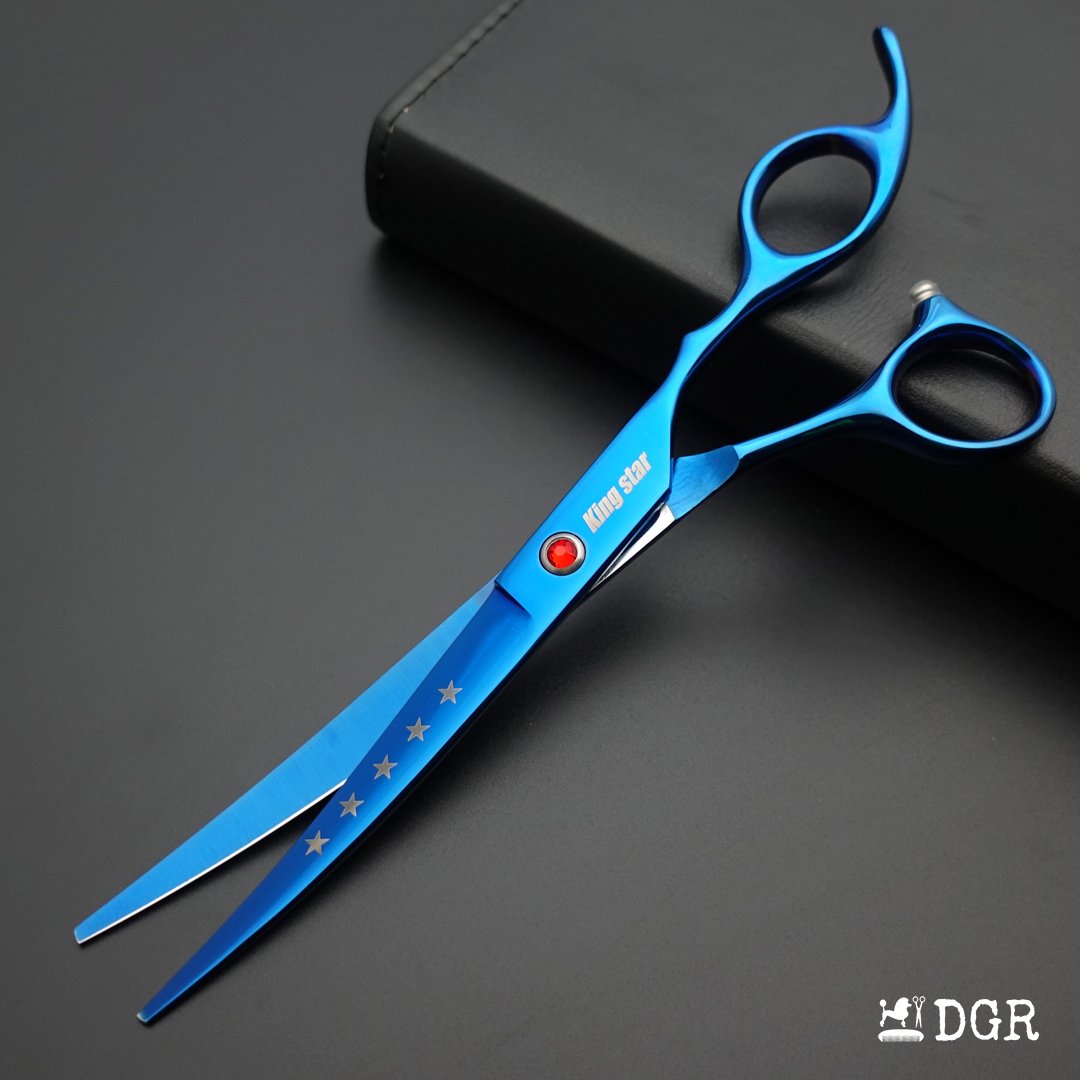 7" Professional Pet Grooming Shears Set - Blue-USA warehouse available