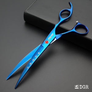 7" Professional Pet Grooming Shears Set - Blue-USA warehouse available