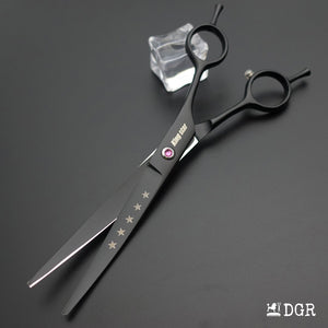 7“  Pro. PET GROOMING Shears 3Pcs set-Black