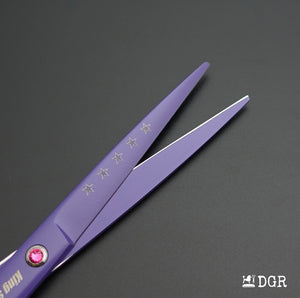 7“  Pro. PET GROOMING Shears 3Pcs set-Purple