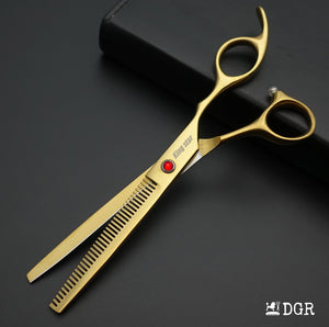 7" Professional Pet Grooming Shears Set - Golden