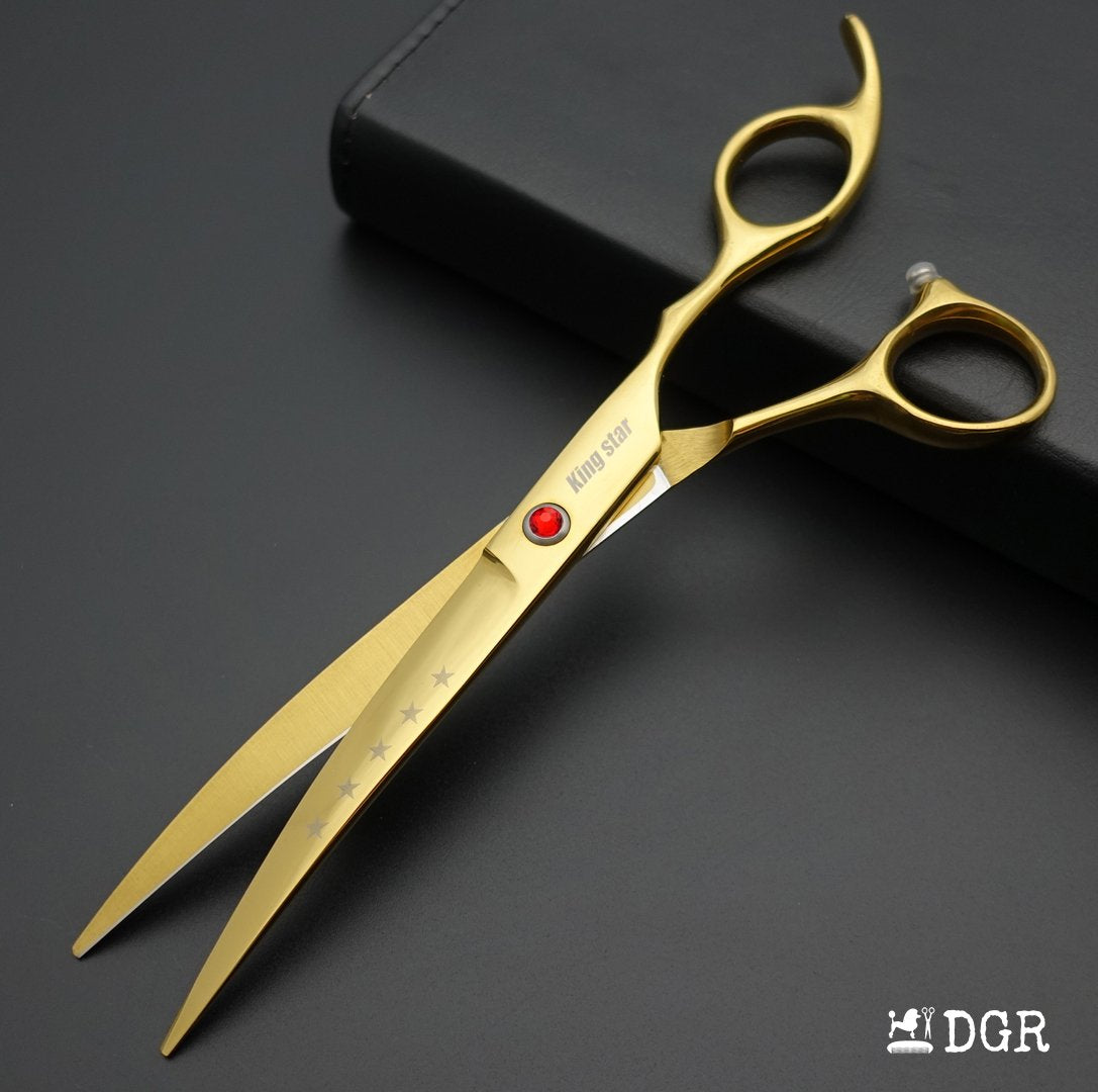 7" Professional Pet Grooming Shears Set - Golden