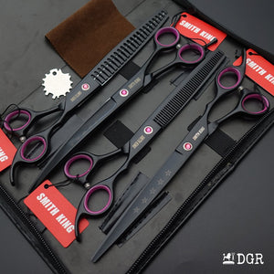 8" Pro. PET GROOMING Shears 4Pcs set-Black（USA Stock Available）