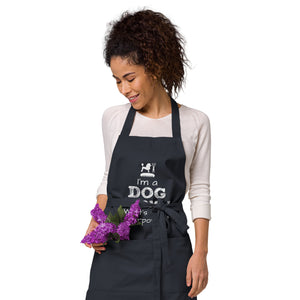 Pet/Dog grooming organic cotton apron