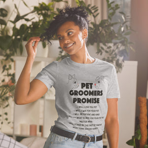 Funny Pet/Dog Groomer Short-Sleeve Unisex T-Shirt - light color