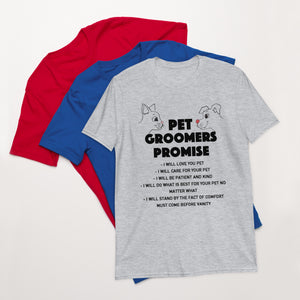 Funny Pet/Dog Groomer Short-Sleeve Unisex T-Shirt - light color